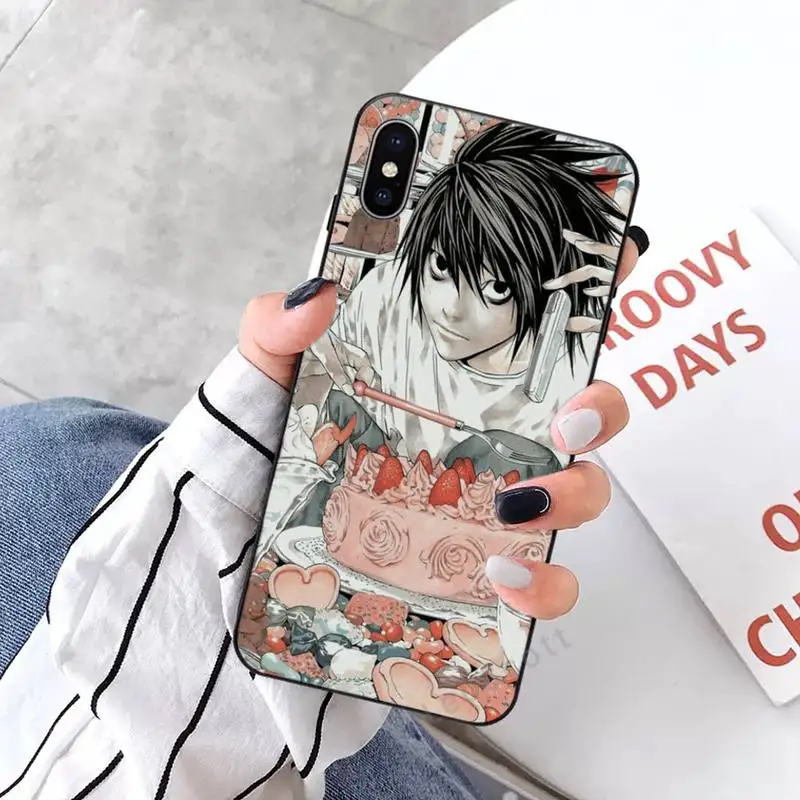 

Death Note Ryuk kira Phone Case for iPhone 11 12 mini pro XS MAX 8 7 6 6S Plus X 5S SE 2020 XR