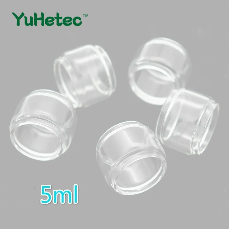 5 шт. оригинальная стеклянная трубка FATUBE для курения TFV8 X baby TPD EU Edition RBA Pyrex стакан