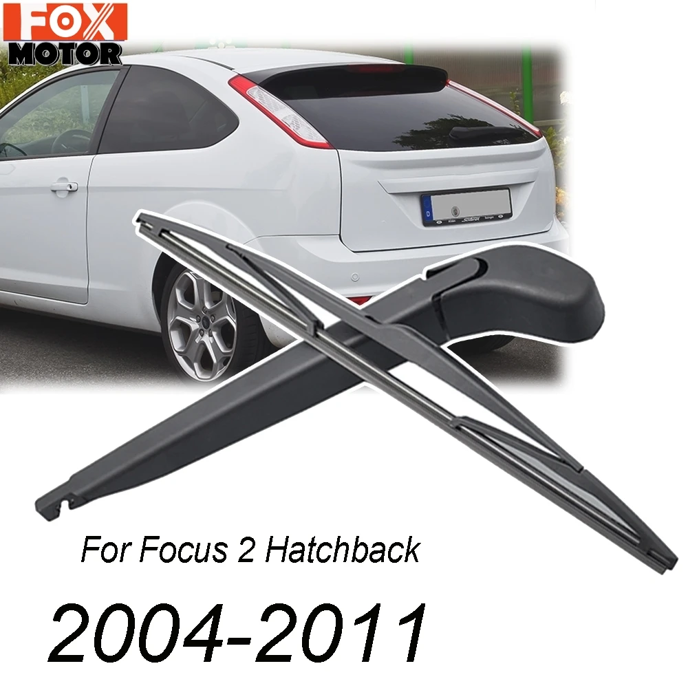 

Мисима 14" Ветровое стекло Заднее Щетка стеклоочистителя & Arm Set Kit Ветровое стекло для Ford Focus 2004 2005 2 2006 2007 2008 2009 2010 2011