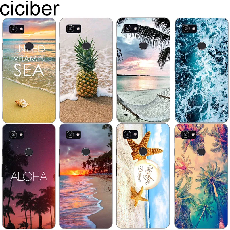 Ciciber Beach Sea Sky Мягкий ТПУ чехол s для Google Pixel 3 2 XL телефона Силиконовая задняя крышка