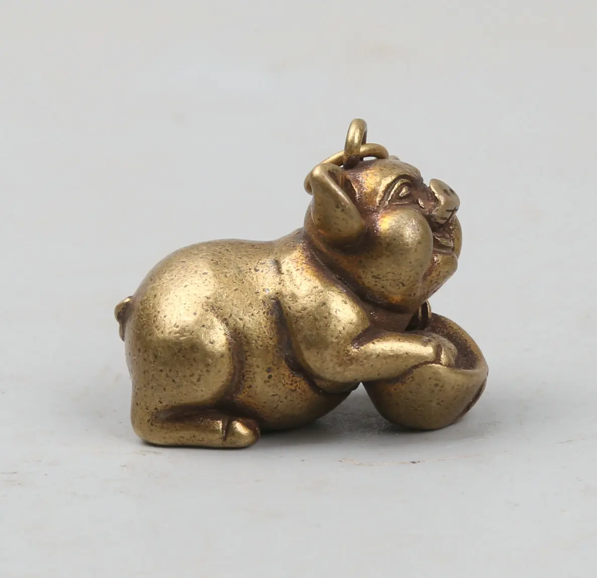 31 мм/1 2 &quotКоллекция Curio редкая китайская маленькая бронзовая Изысканная Милая