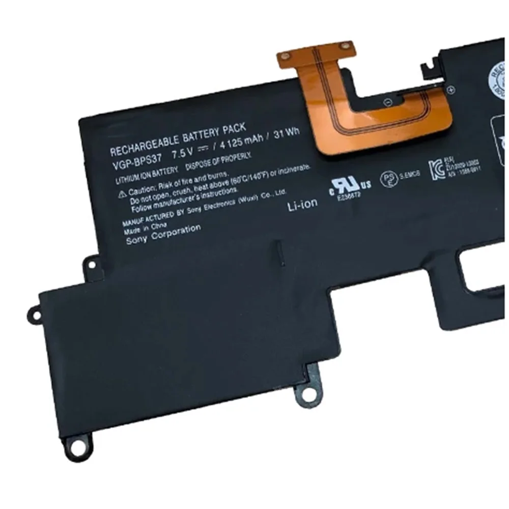 7,5В 31 Втч оригинальный ноутбучный аккумулятор VGP-BPS37 BPS37 для SONY VAIO Pro 11 SVP11 SVP11214CXB SVP11227SCB SVP11216CW P11226SCBI on.