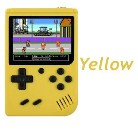 AS Shown 168 игр Мини Портативная Ретро видео консоль портативная игра Advance Players Boy 8 бит встроенный Gameboy 3,0 дюймов цветной ЖК-экран - Цвет: AS Shown