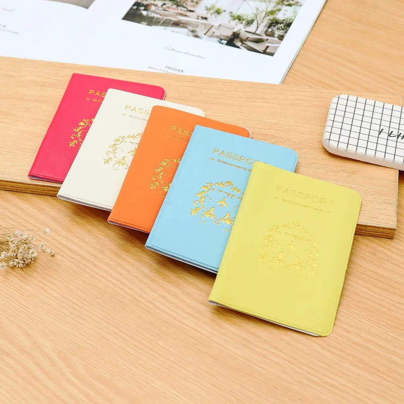 1 шт. водонепроницаемый чехол для паспорта и карт карамельных цветов|Держатели