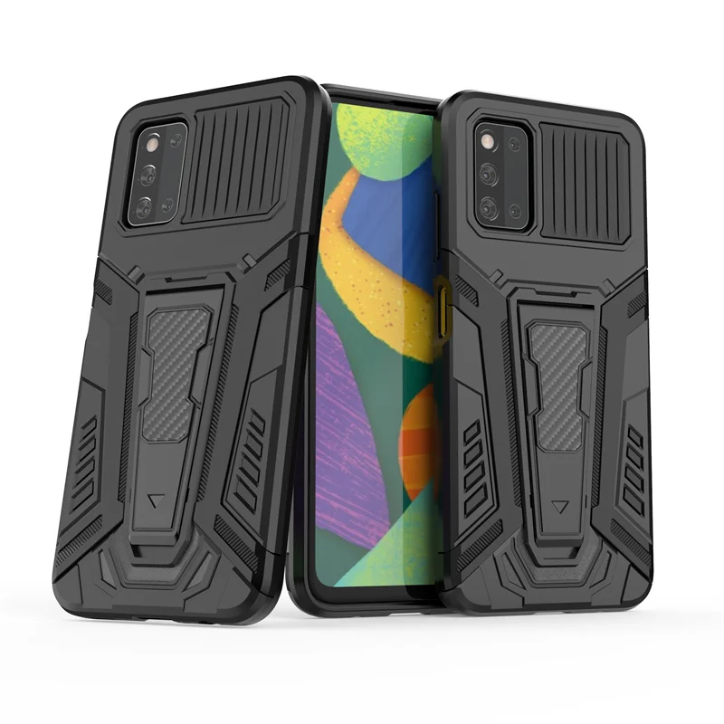 Holder Cover For Samsung Galaxy F52 Case For Samsung F52 Capas Shockproof PC Stander Kickstand Cover For Samsung F52 F 52 Fundas