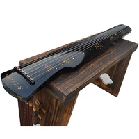 chinese guqin fuxi zhongni hundun style lyre 7 strings ancient zither chinese musical instruments zither guqin send study book