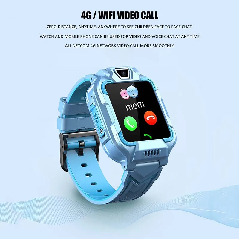 

kids GPS girls Watch With SIM Card waterproof bracelet Support WiFi video call smartwatch for iphone xiaomi Android 2020