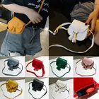 Модная кожаная сумка Citgeett для маленьких девочек, миниатюрная сумочка на плечо, Дамский однотонный тоут через плечо