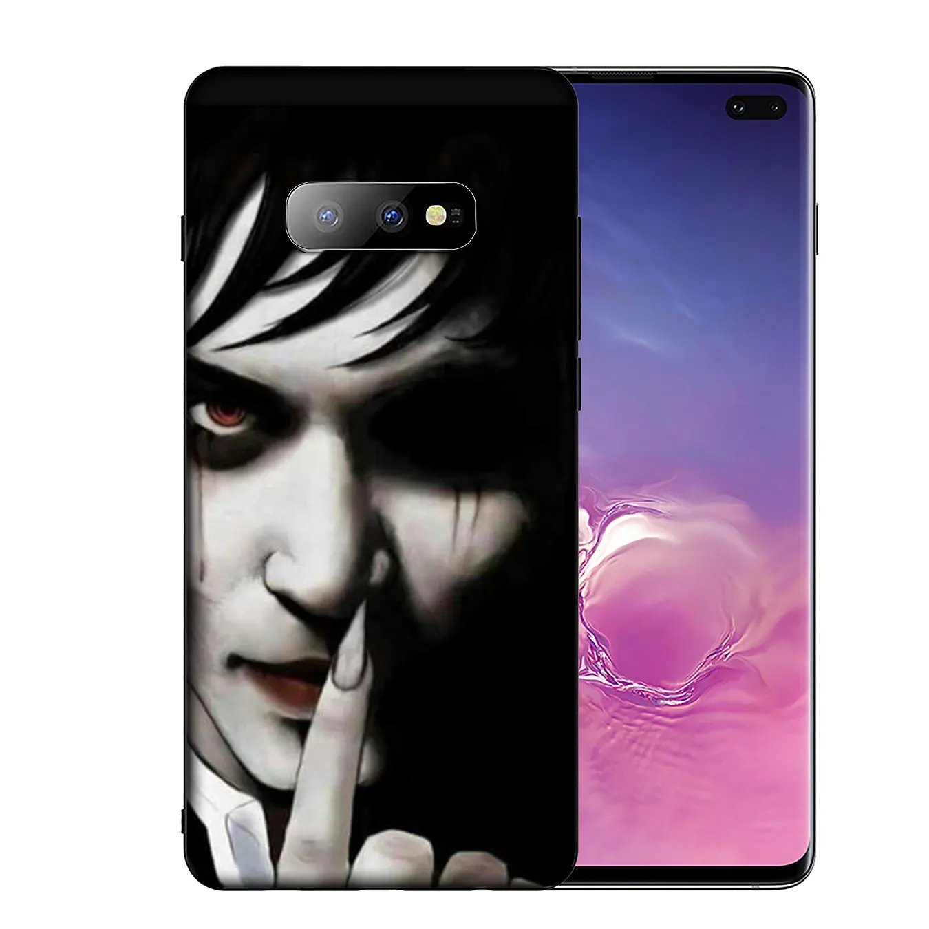 Мягкий силиконовый чехол для телефона из ТПУ с темными тенями Samsung Galaxy S20 Ultra S10 Lite