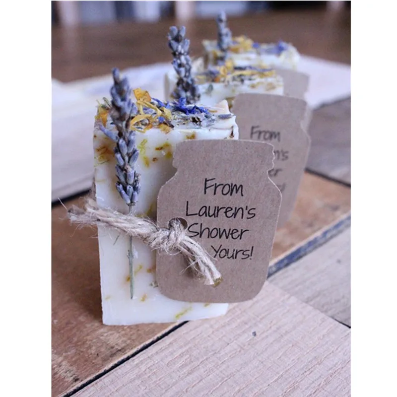 10 шт. индивидуальный свадебный подарок для гостей душ Лавандовое Мыло подарки