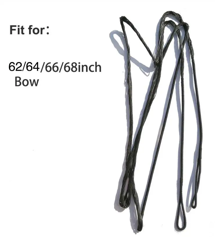 

Adjustable Nylon 14 Shares Outdoor Shooting Strings Bowstring Tackle Replacement Arrow Rope Archery Recurve Bow
