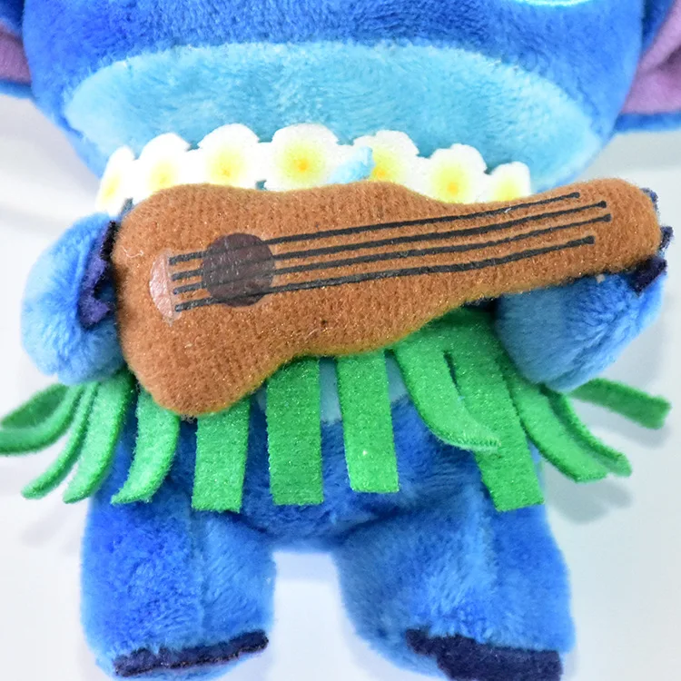 

Hawaii Stitch Scrump Stuffed Toy Anime Cute Soft Lilo and Stitch Plush Keychain Toy Doll For Christmas Children Gift Collection