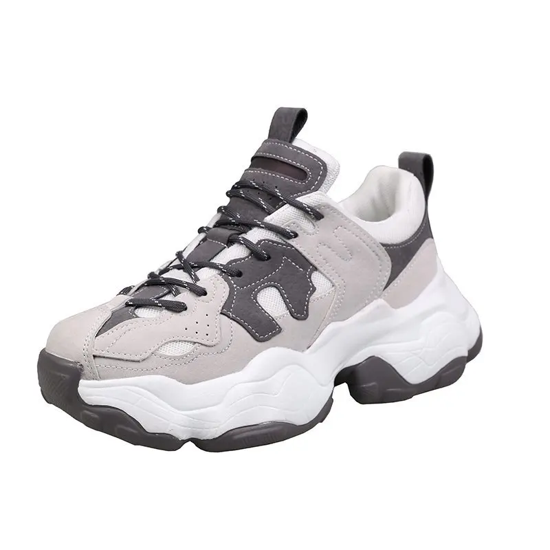 

2021 Brand Women's Sneakers Ins New Spring Women's Sport Shoes Thick-soled Comfortable Low-top Casual Dad Shoes Vulcanized Shoes