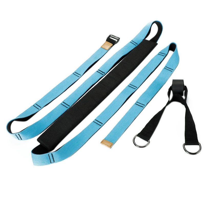 

Эластичный ремень для занятий йогой и танцами, мягкий Регулируемый натяжной, с прорезью и разрезом, для танцев