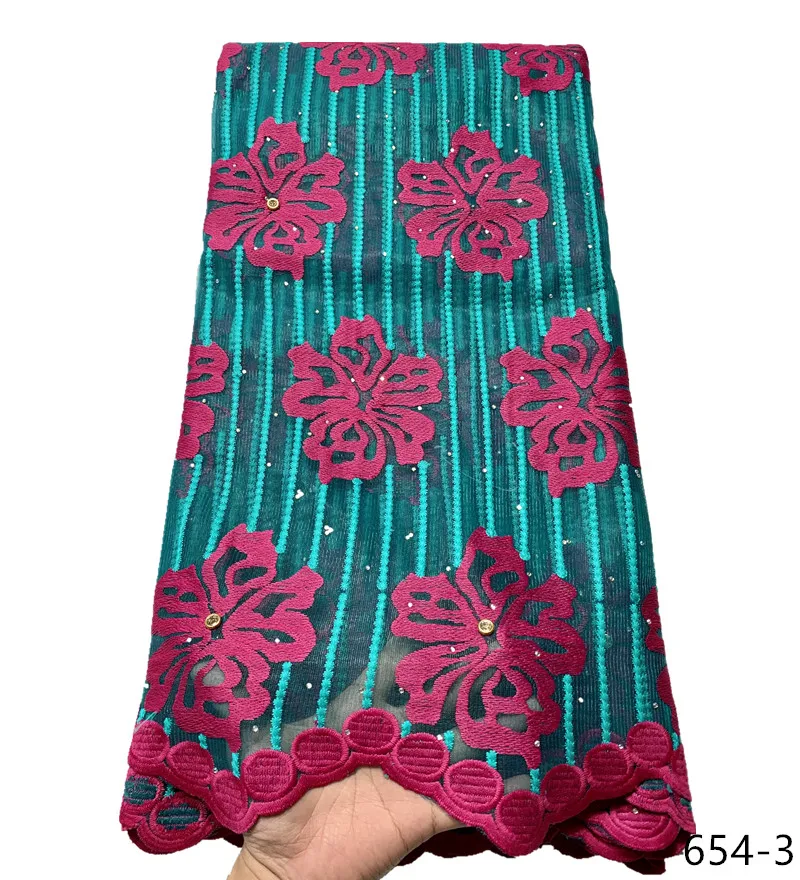 

African Lace Fabric 2020 High Quality Nigerian Lace Material French Tulle Net Swiss Embroidery Manufacturer Wholesale 654