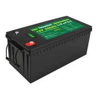 talentcell lcd bms deep cycle 12v 24v 48v lithium iron phosphate 32700 200ah lifepo4 battery pack for boats storage systems