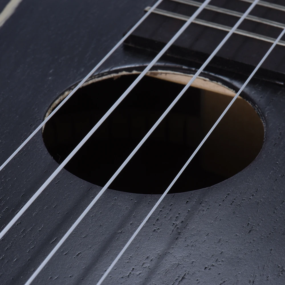 

ammoon 24" Ukulele Acoustic Soprano Ukelele Uke18 Frets 4 Strings Okoume Neck Rosewood Fretboard String Instrument Musical Gift