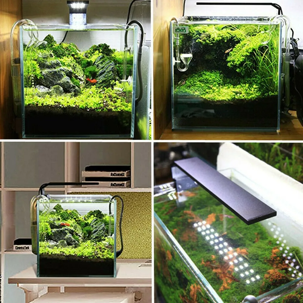 Aquarium Chihiros C Series ADA Style LED Light Fish Tank Mini Nano Clip Waterproof Plant Grow Lamp with Commander Smart Controll | Дом и сад