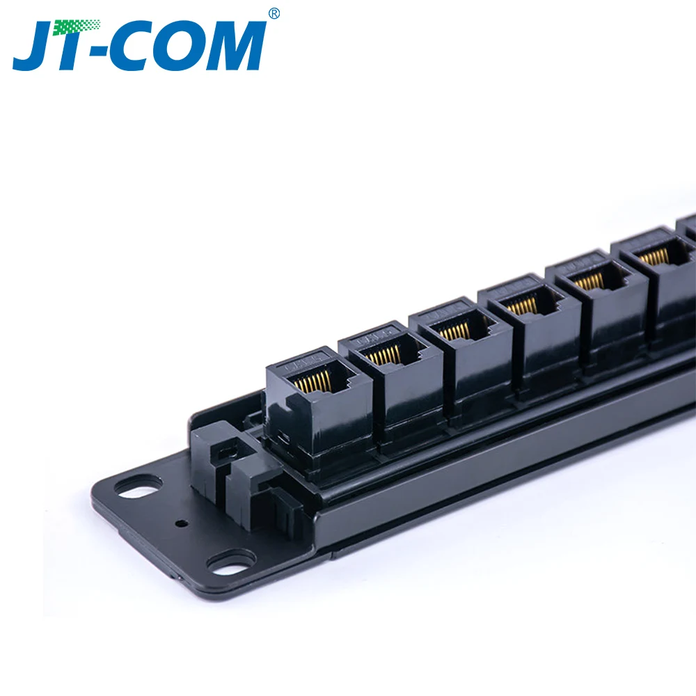 Патч-панель CAT6 с 24 портами сетевой кабель-адаптер RJ45 модульная распределительная