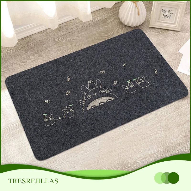 80*120 см Добро пожаловать Водонепроницаемый дверной коврик мультяшный МИЛЫЙ