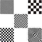 Фотообои ручной работы, черно-белый шахматный узор, 12 мм25 мм, квадратная форма, сделай сам, фотообои TX541