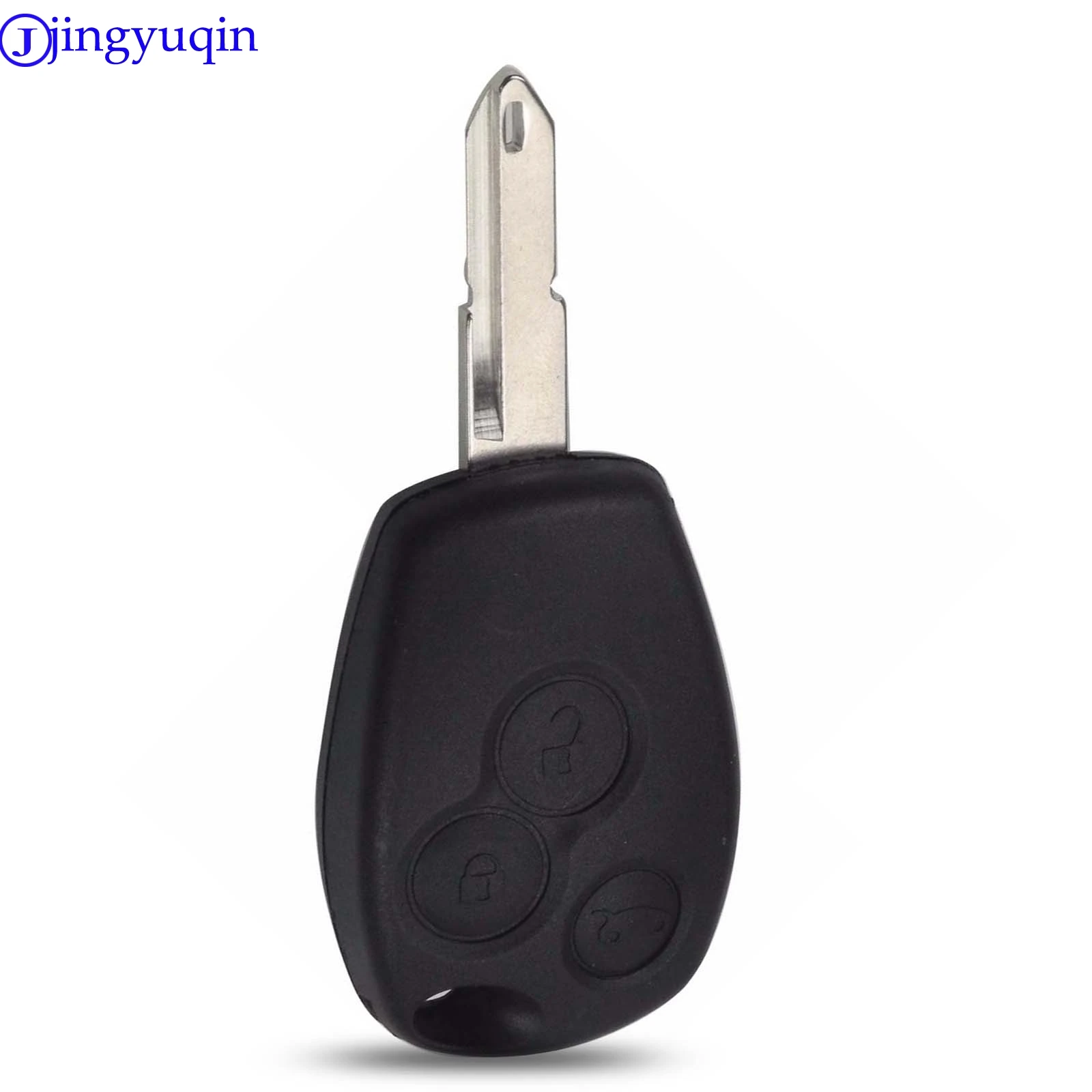 Чехол для ключа jingyuqin 10ps чехол с 3 кнопками Renault Duster Logan Fluence Clio Vivaro Traffic Kangoo Megane