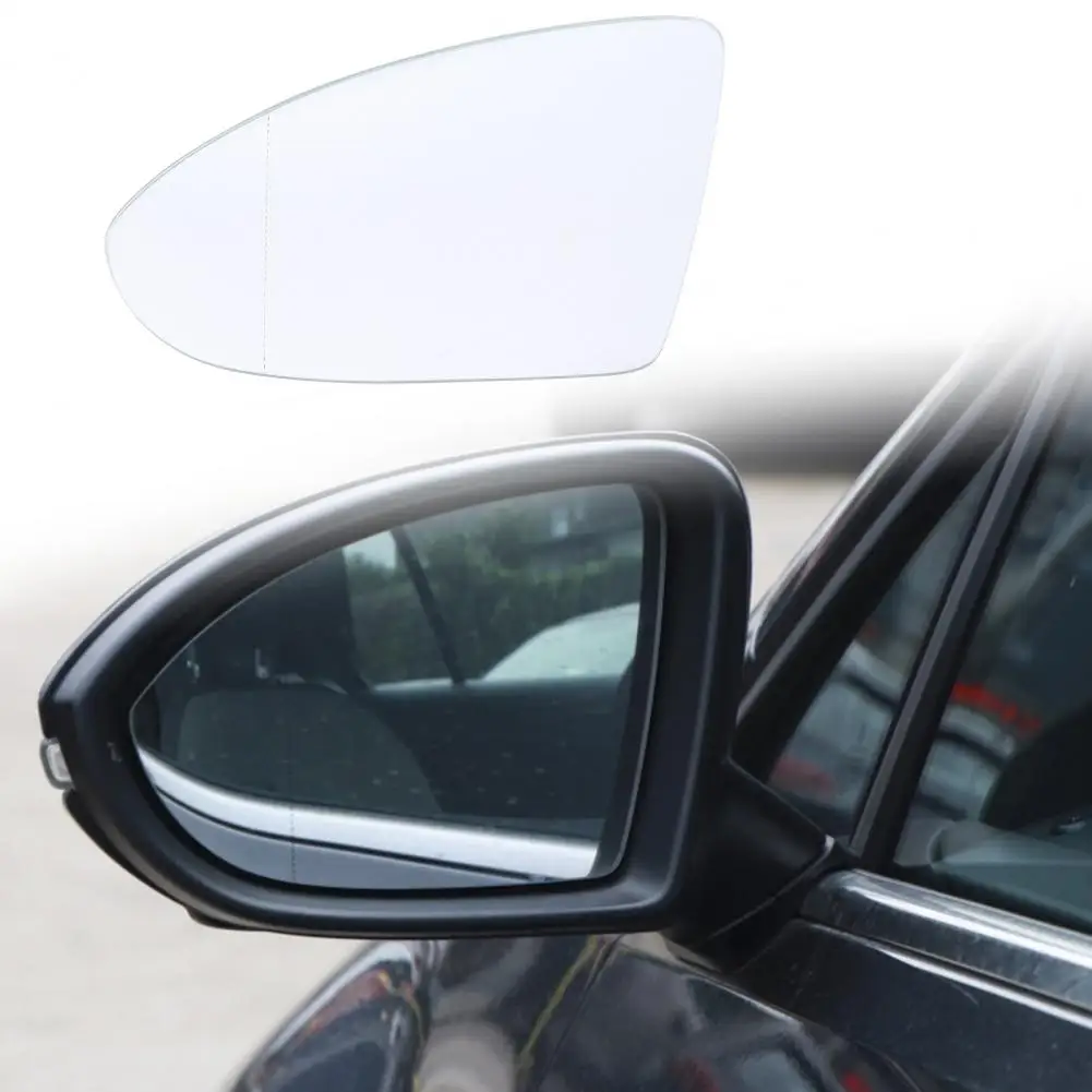 

Wing Mirror Glass Triangle Convenient Glass Car Left Wide Angle Wing Mirror for VW Golf Mk7 2013-2017