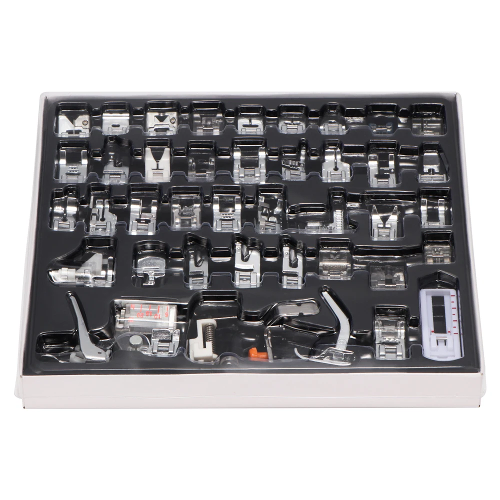 42 шт. домашние ножки швейной машины прижимная лапка для Швейные аксессуары