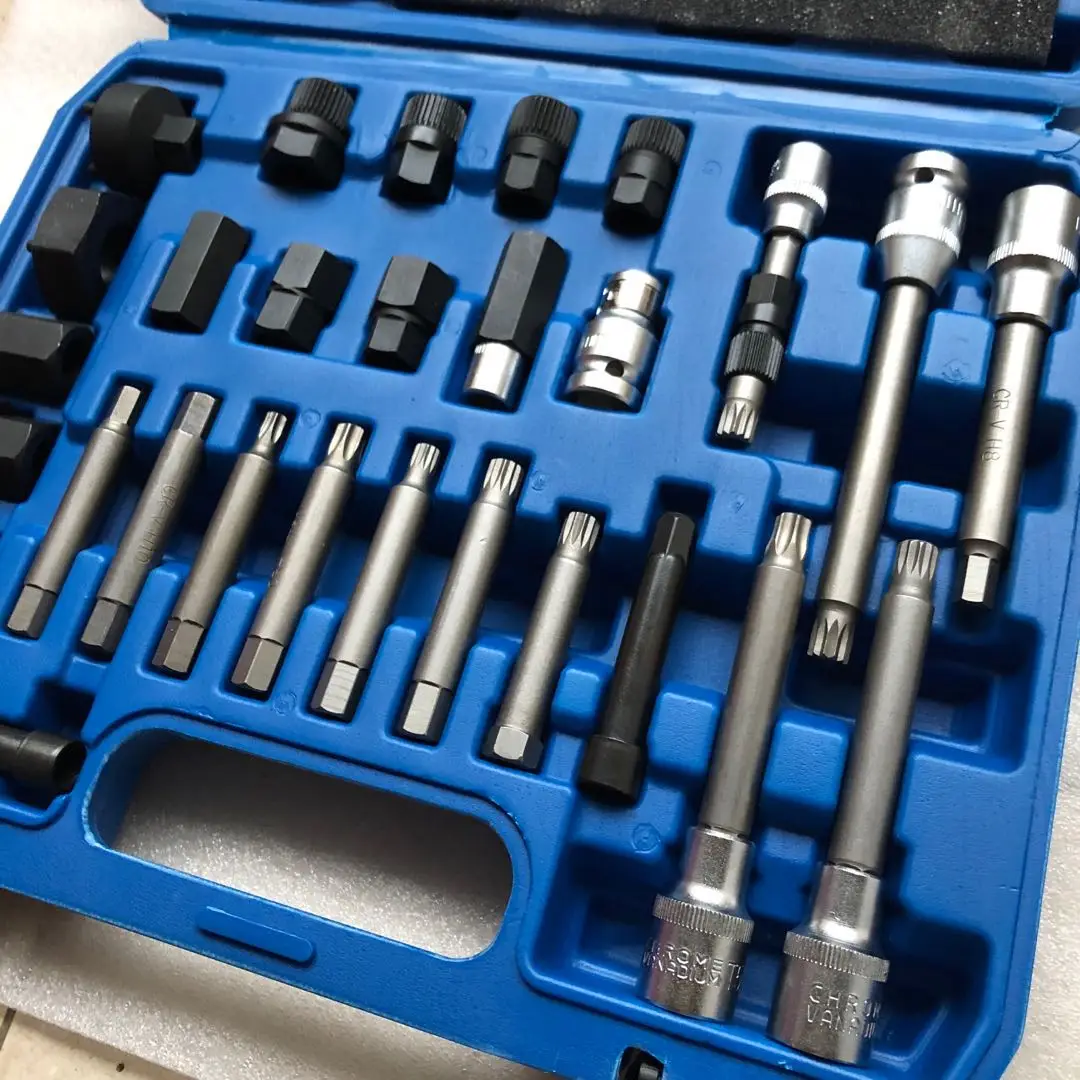 Шкив генератора инструмент разборки двигатель шкив муфтой одностороннего