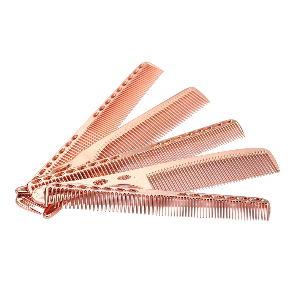Космическая алюминиевая расческа для стрижки волос укладки и ухода