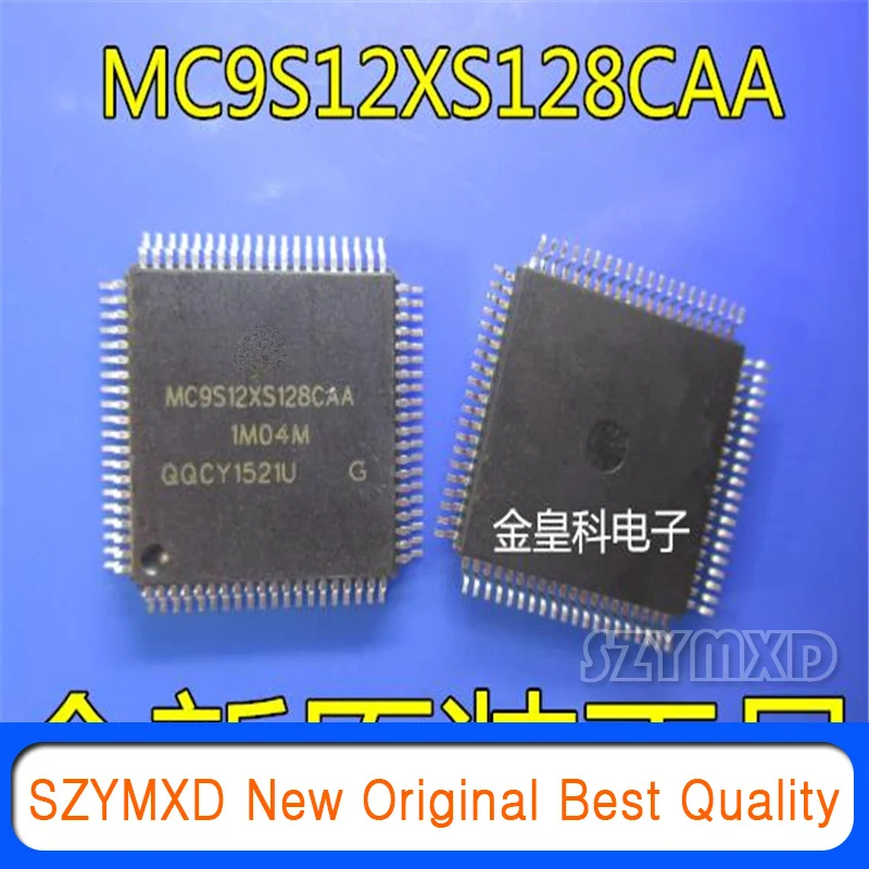 

5Pcs/Lot New Original MC9S12XS128CAA 1M04M QFP80 automotive computer board vulnerable chip In Stock