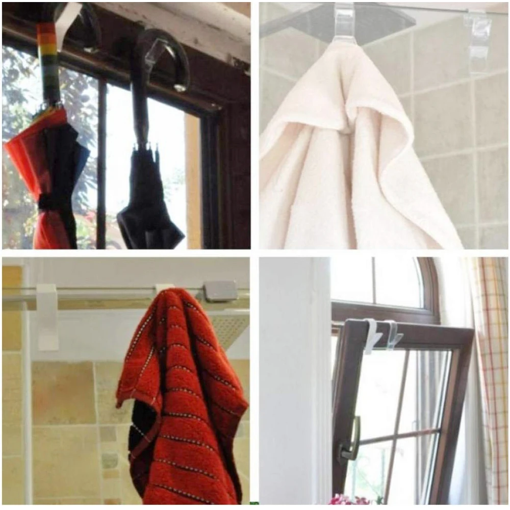 4 или 6 шт Высокое качество вешалка для Подогреваемый Полотенцесушитель Rail Ванна