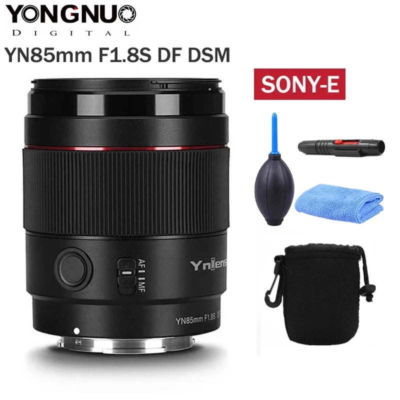 Объектив yongnuo yn85 мм F1.8S DF DSM AF MF Режим фокусировки Большая диафрагма для Sony E mount Camera