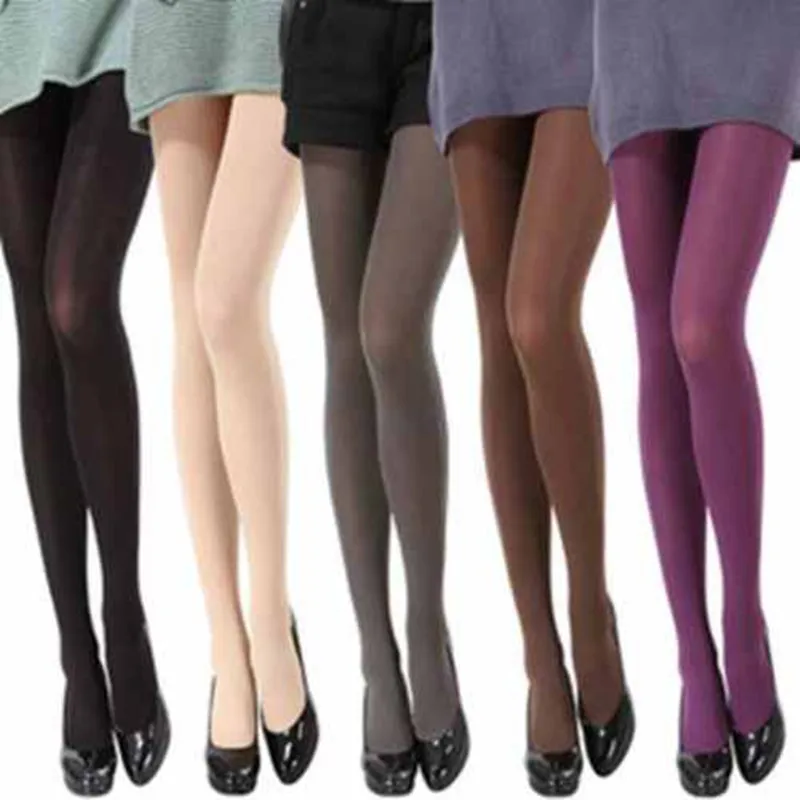 

New Sexy Fashion Candy Colors Opaque Footed Socks Underwear Pantyhose Women's Socks Hosiery Tights Summer Stocking