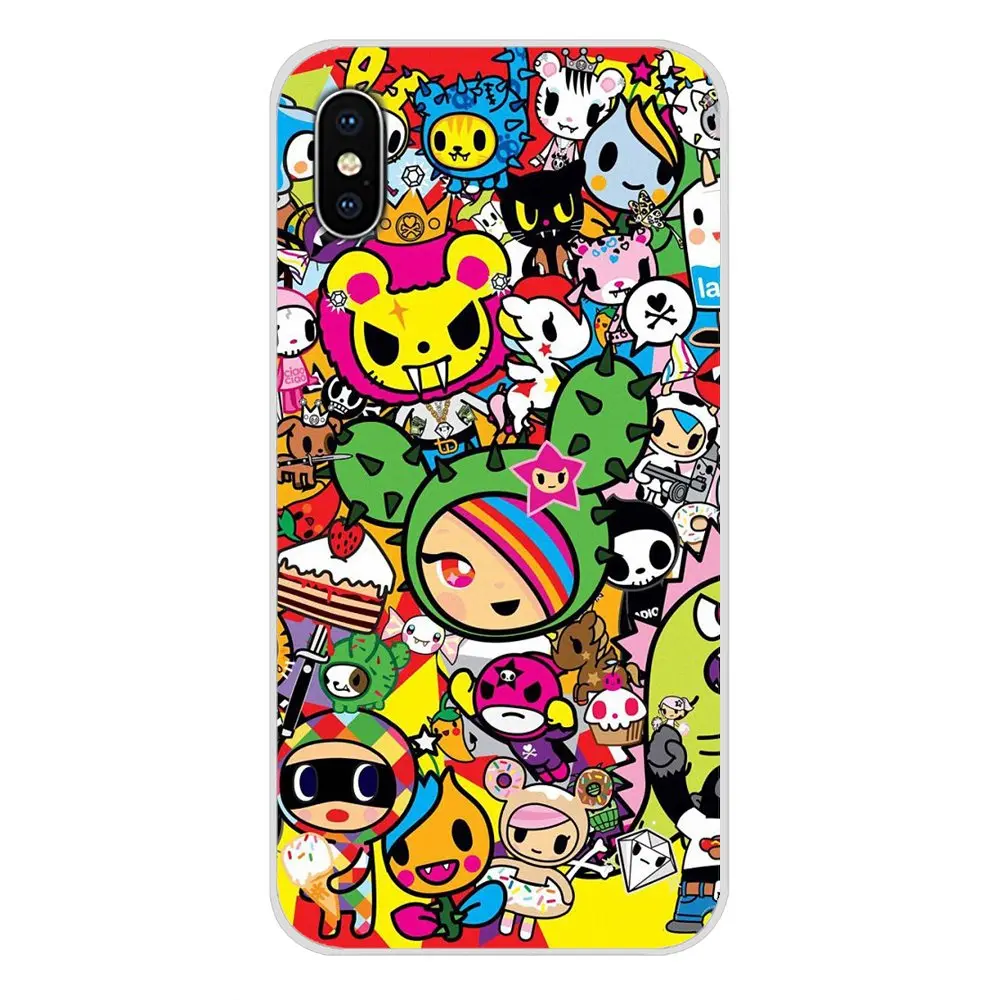 Милые японские Токидоки кактус Кот для Samsung Galaxy A3 A5 A7 A9 A8 Star A6 Plus 2018 2015 2016 2017