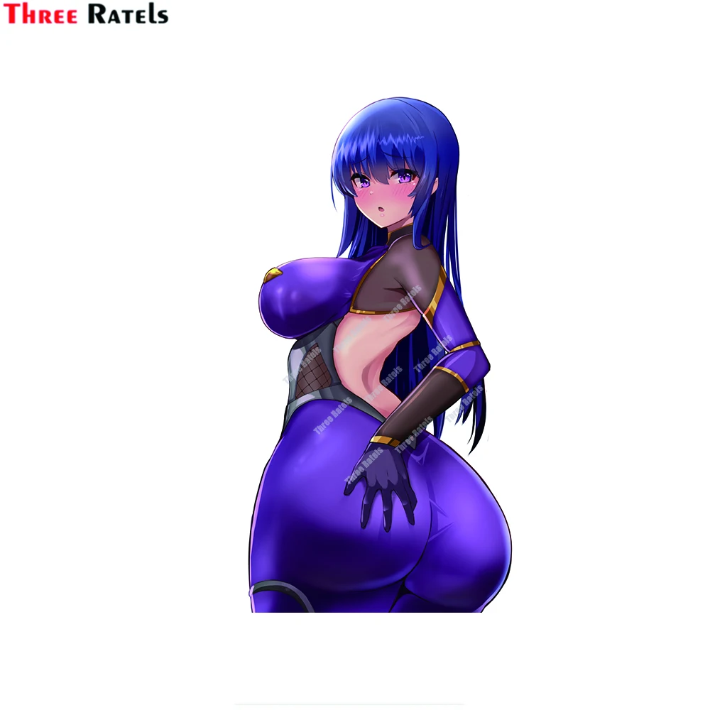 

Автомобильная внешняя декоративная наклейка Three Ratels D251 Akiyama Rinko Taimanin для крышки топливного бака