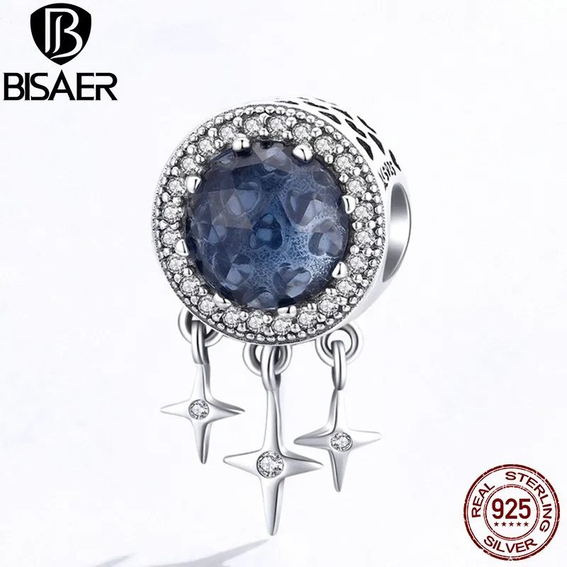 

Blue Cubic Zircon Beads Bisaer 925 Sterling Silver Star Beads Charms Plata De Ley 925 Silver 925 Jewelry Making ECC1432