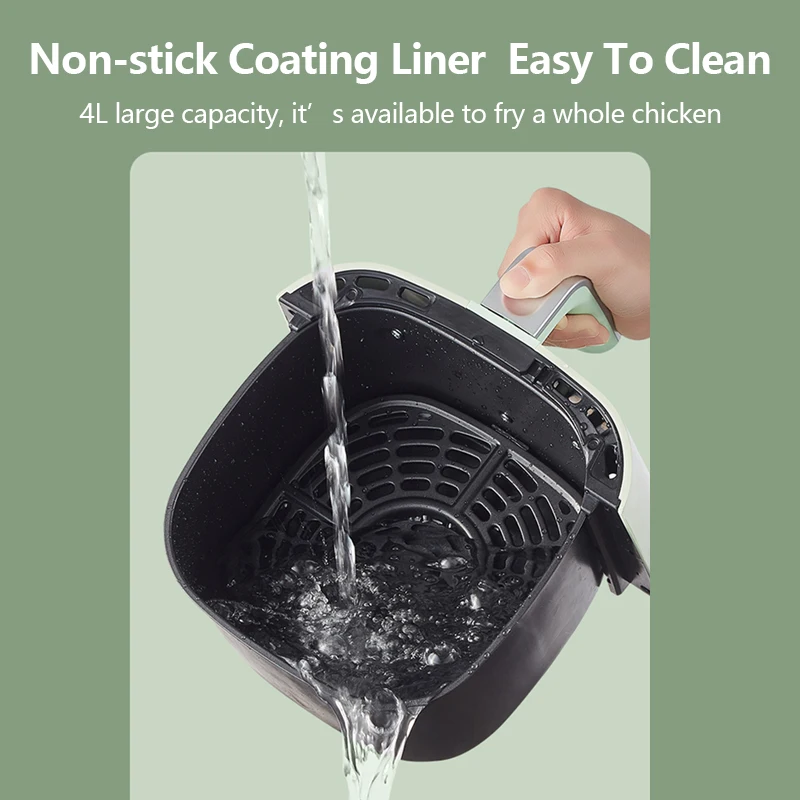 Электрическая воздушная фритюрница без масла функция отключения памяти 360