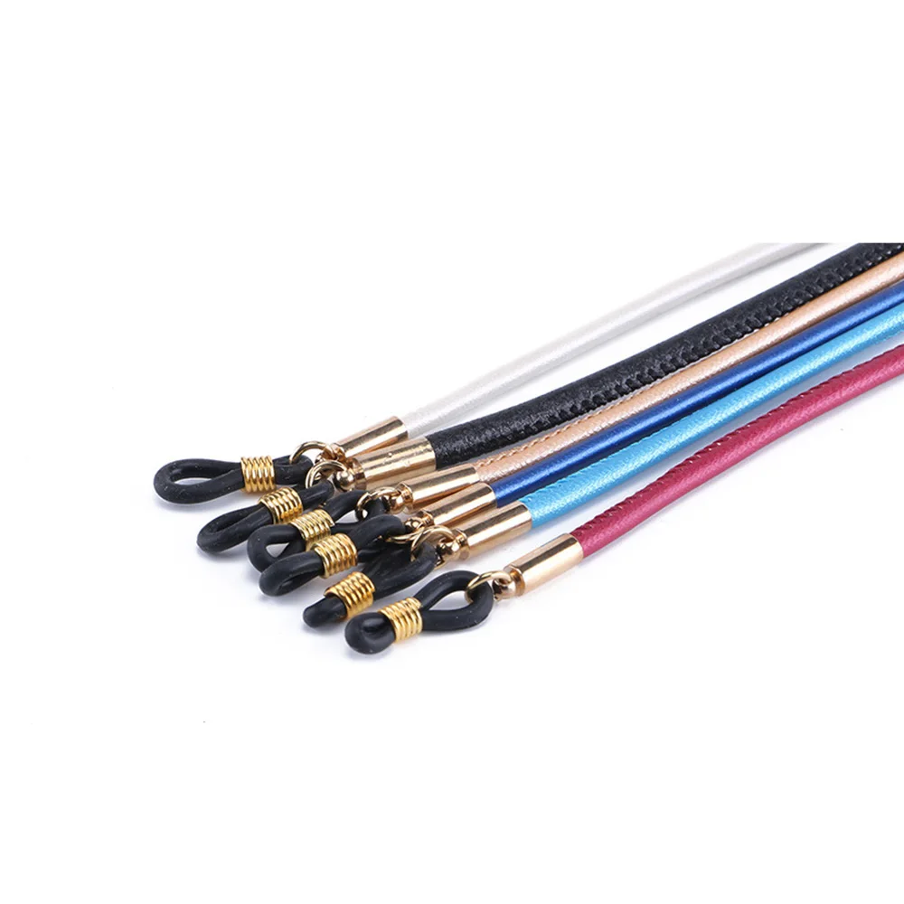 2019 практичный из искусственной кожи шнурок для очков толстые Нескользящие