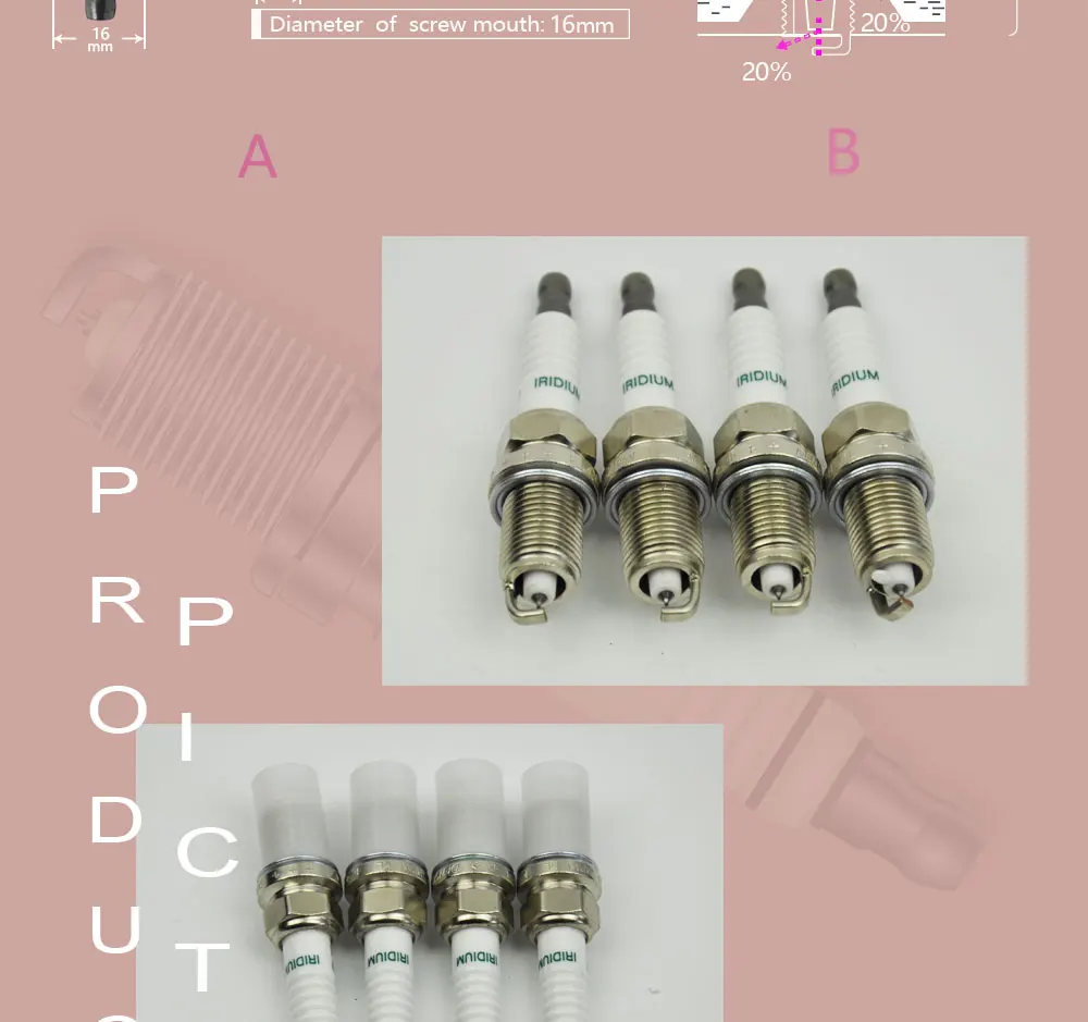 4 шт. Иридиевые свечи зажигания 90919 01210 SK20R11 для Toyota Camry RAV4 Tundra Sienna Lexus 9091901210 01210|plug|plug