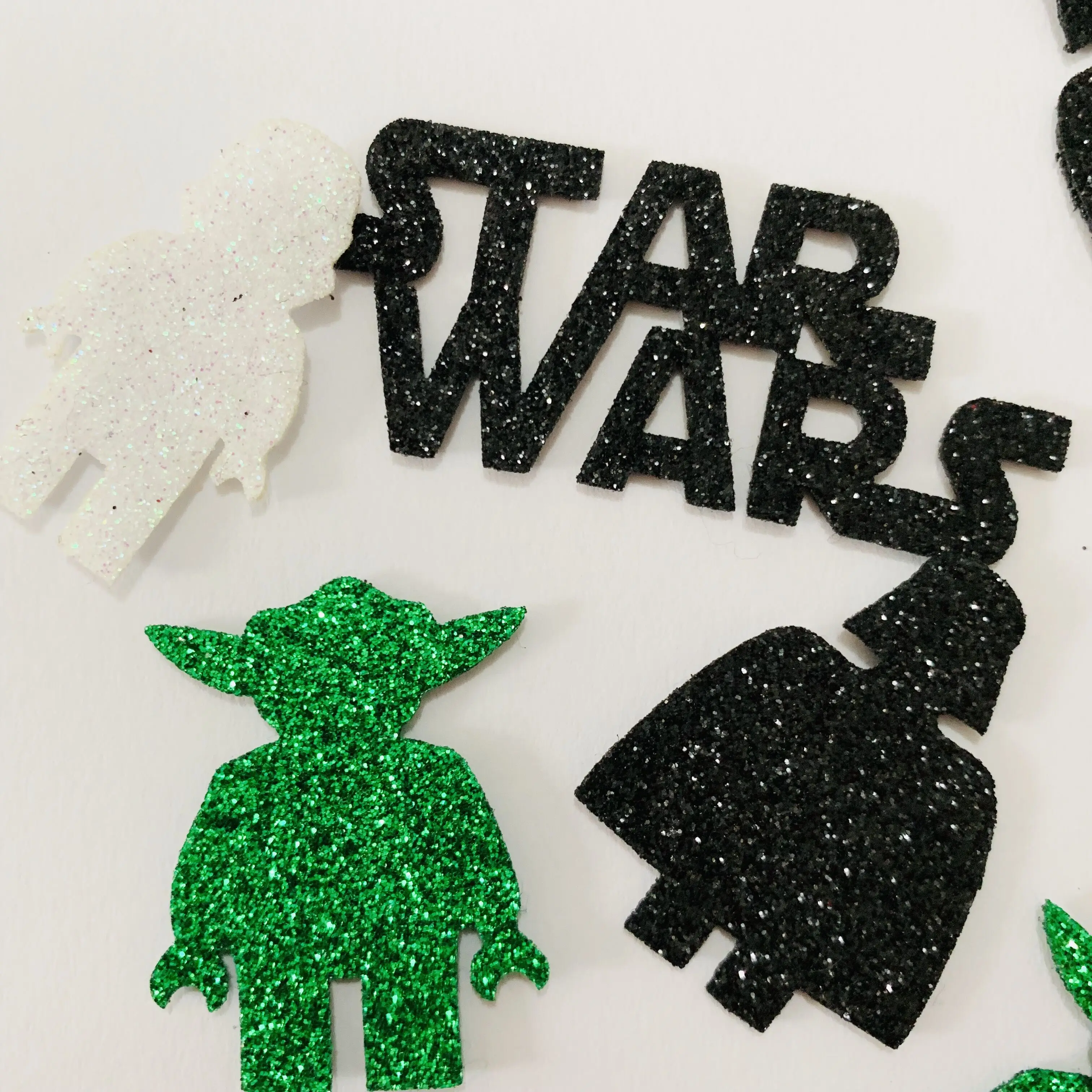 Starwars Confetti Happy Birthday Party Table Scatters Decorations Glitter non-woven Supplies Jedi Kids Room Deco | Дом и сад