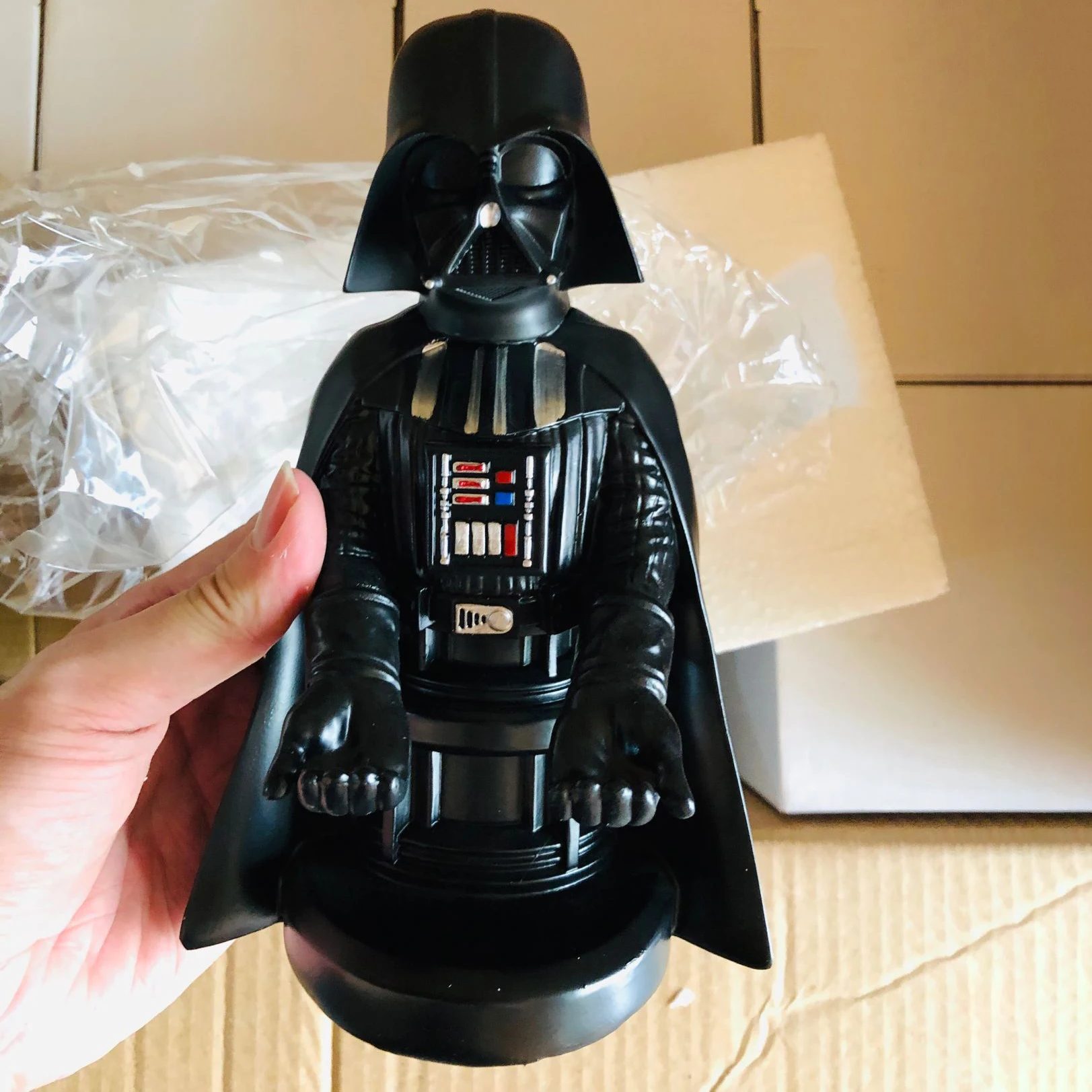 disney star wars darth vader imperial stormtrooper iron man mobile phone stand resin decoration game for ps5 ps4 console stand free global shipping