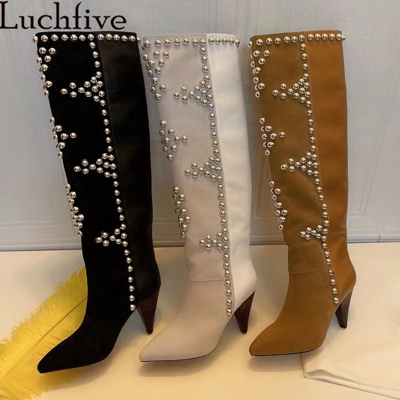 2021 Зимние Модные недельные женские ботильоны из замши и кожи со сращением