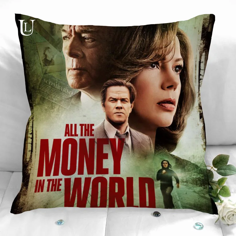 Наволочки с принтом все деньги в мире квадратная наволочка домашняя