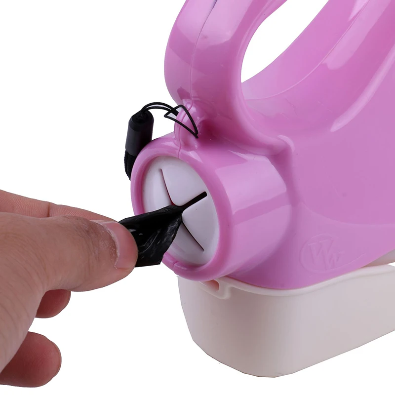 

4 In 1 Retractable Dog Leash 3m Multifunctional Pet Lead Leash Traction Rope with Food Bowl Bottle Garbage Bag Automatic Walking