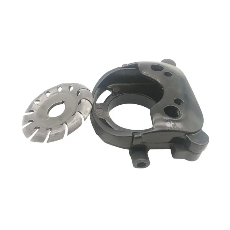 

12 Teeth 16mm Bore Shaping Disc 65mm Angle Grinder Disk and Protective Cover Wood Carving Tool