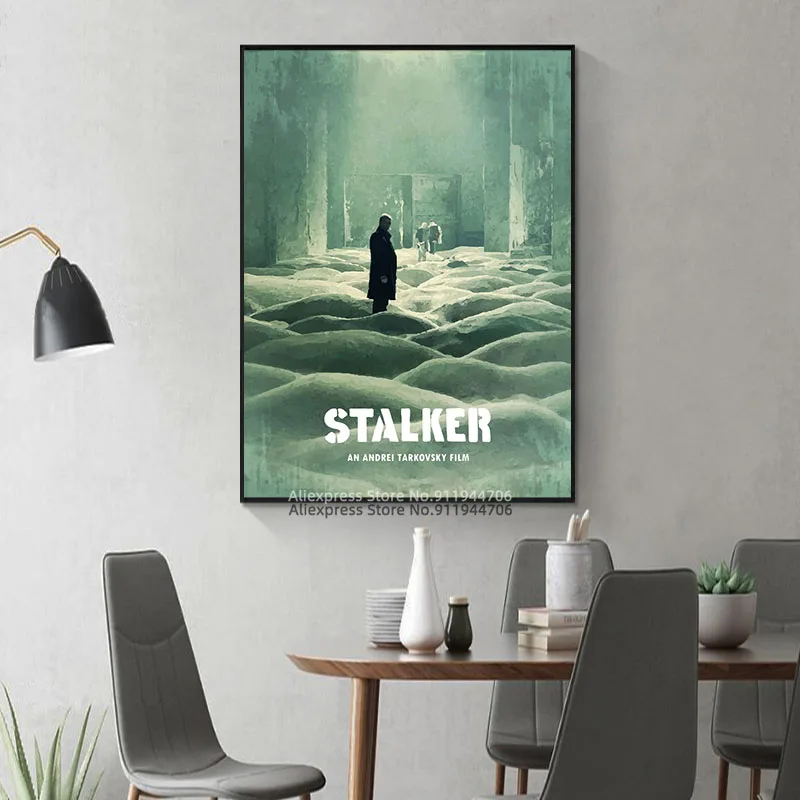 Постер из фильма Сталкер Андрея тарковская Картина на холсте настенные