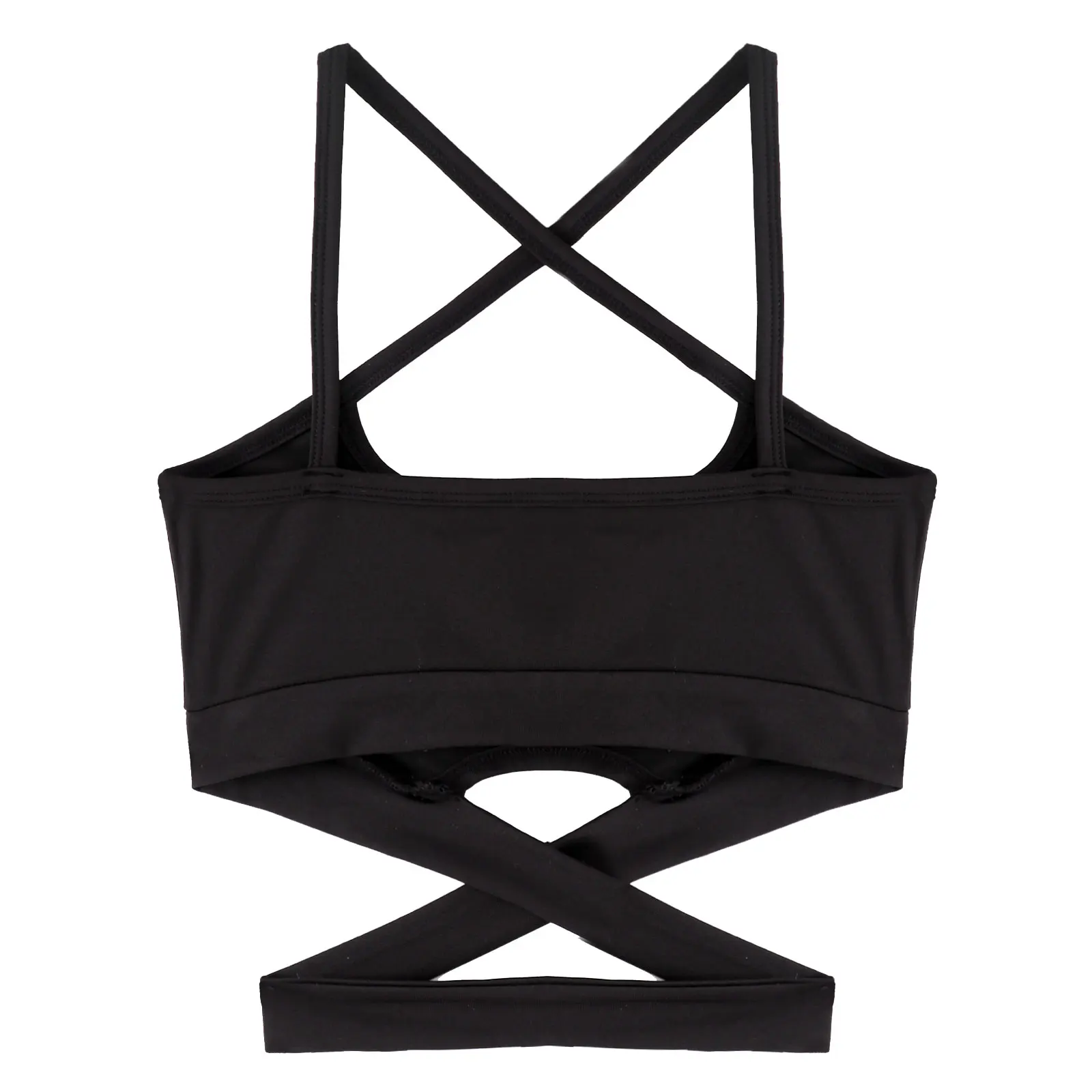 

Women Sexy U-Neck Sports Bra Straps Cross Push Up Yoga Tops Running Vest Stretchy Gym Fitness Workout Crop Tops Female Underwear