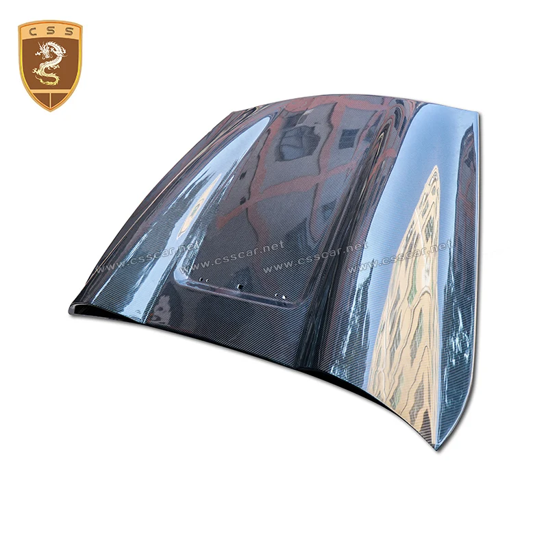 Задний капот из настоящего углеродного волокна Задняя Крышка багажника для Porsche