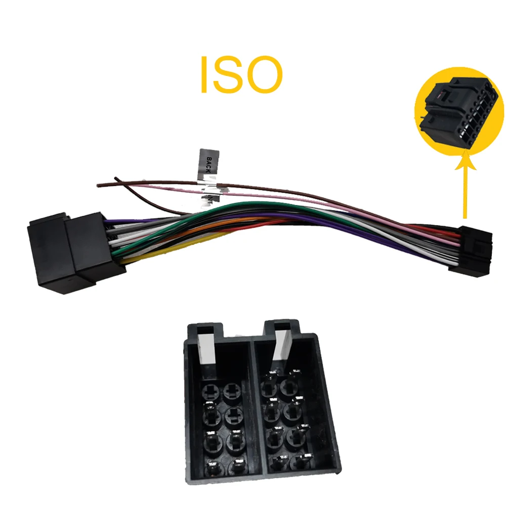 Автомобильный Android радио кабель для iso nissan Toyota Volkswagen Mitsubishi Hyundai KIA Honda Ford Suzuki